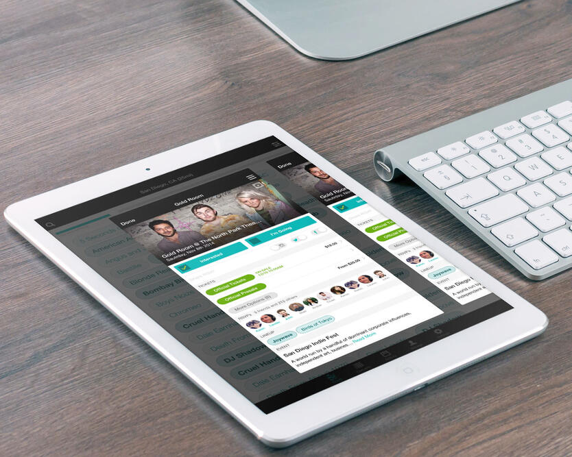 Bandsintown iPad App