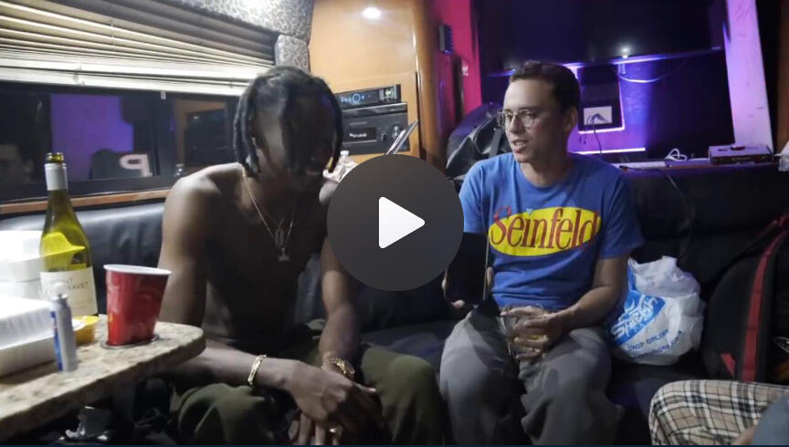 Bandsintown in a Joey Badda$$ + Logic Freestyle!